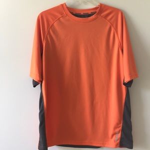 Reebok orange and grey T-shirt size M